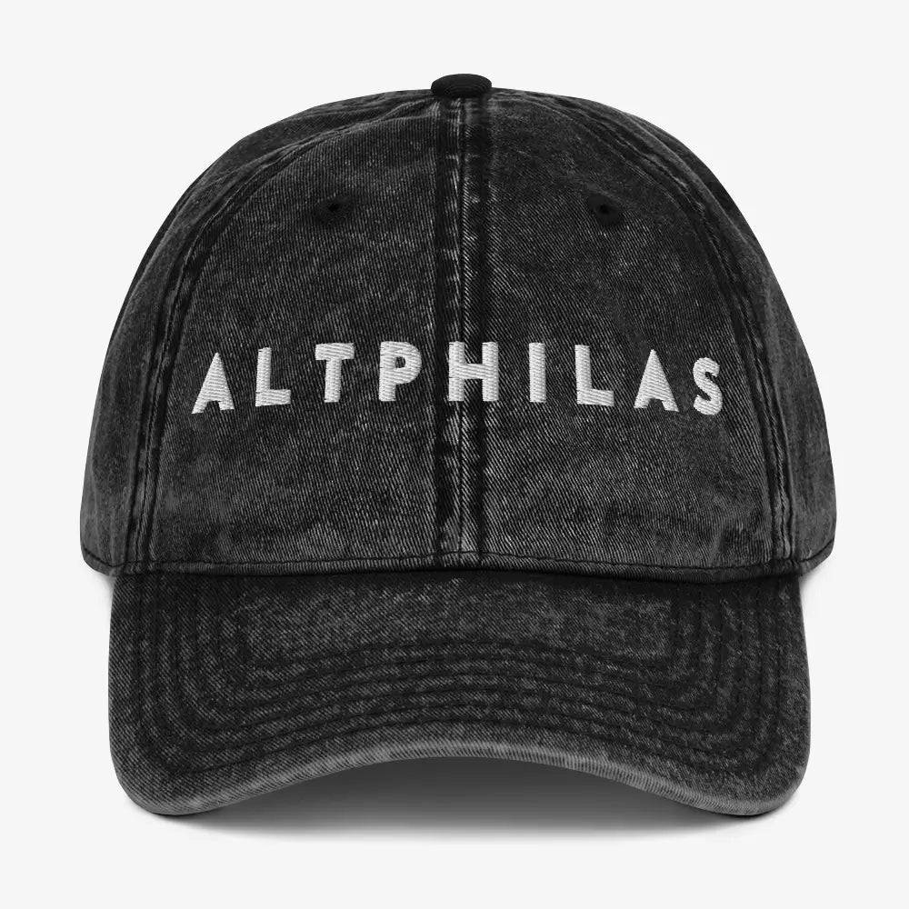 Altphilas Vintage Cotton Twill Cap
