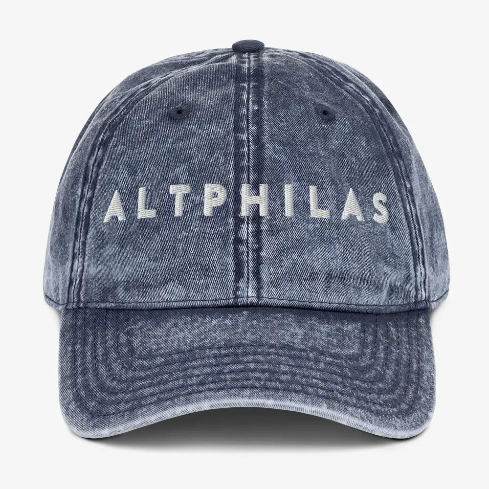 Altphilas Vintage Cotton Twill Cap