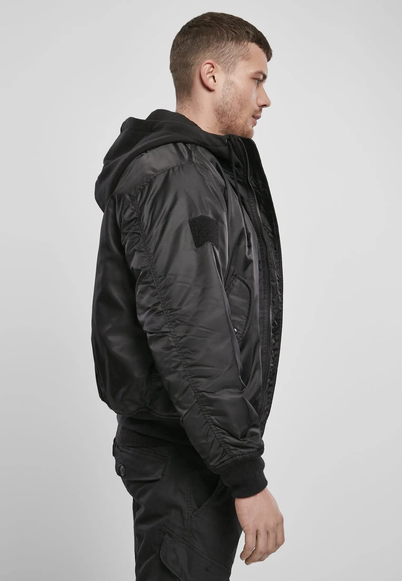 Hooded Ma1 Bomber Jacket Heavy - Brandit