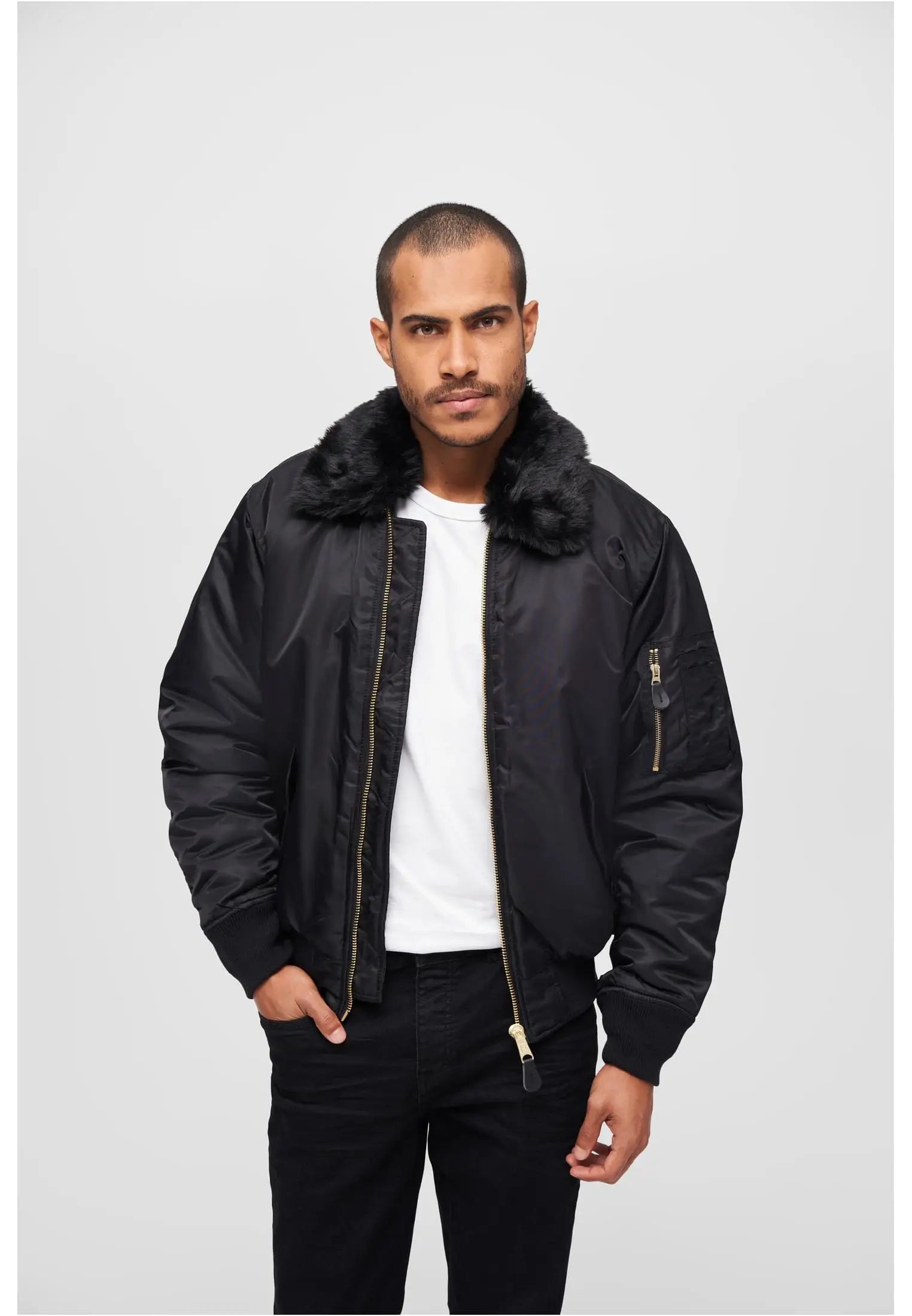 Ma2 Fur Collar Bomber Jacket Heavy - Brandit
