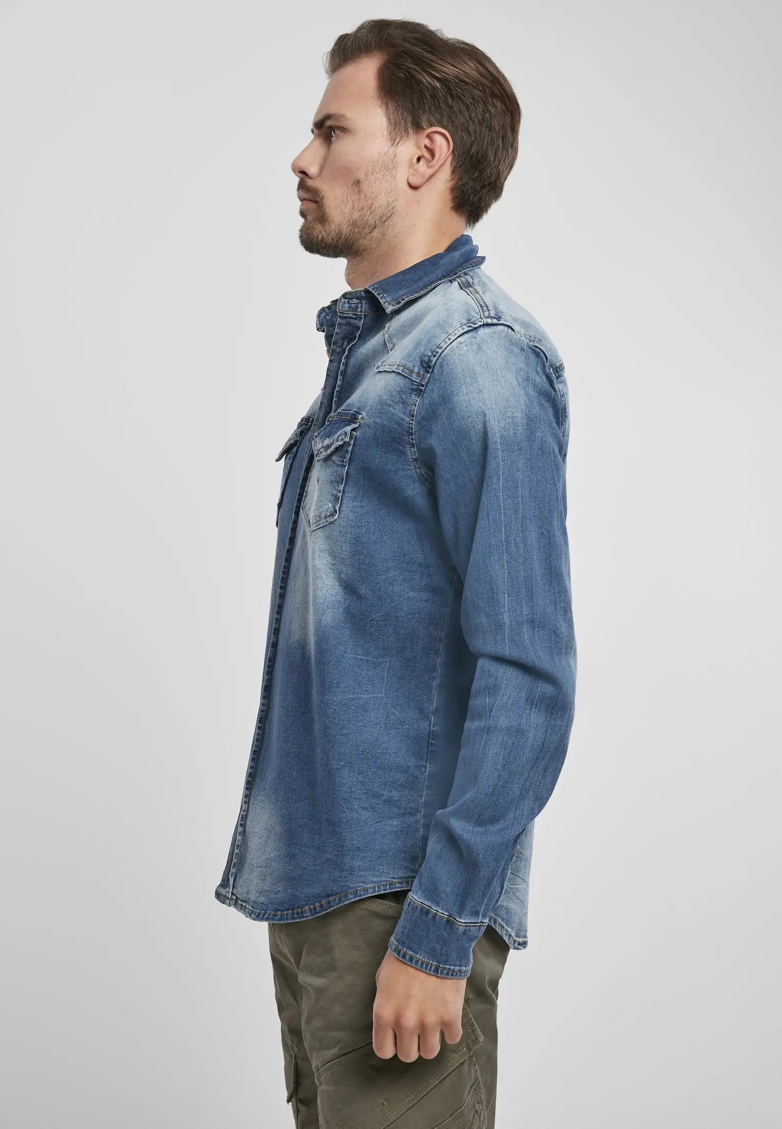 Riley Denim Shirt - Brandit